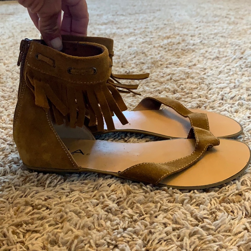 Mia Suede Sandals
